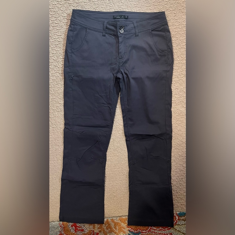 Prana Women's Grey Halle pants size 6 Short